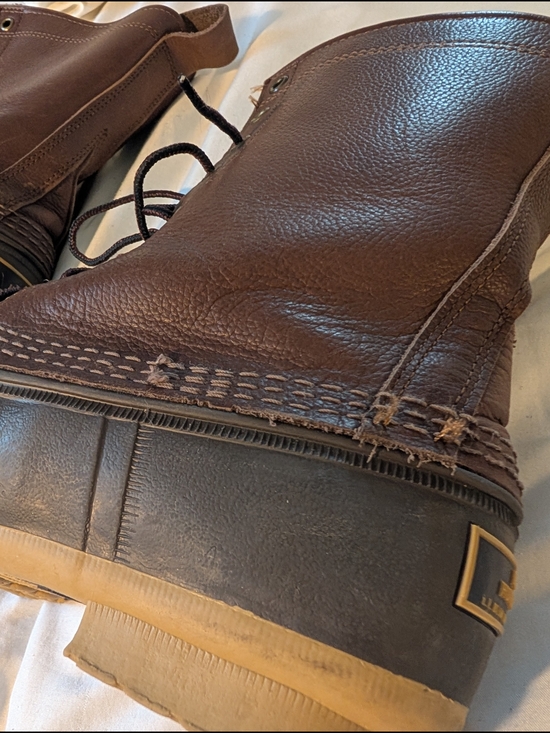 Unisex Waterproof Brown Lace-Up Duck Boots main image 9